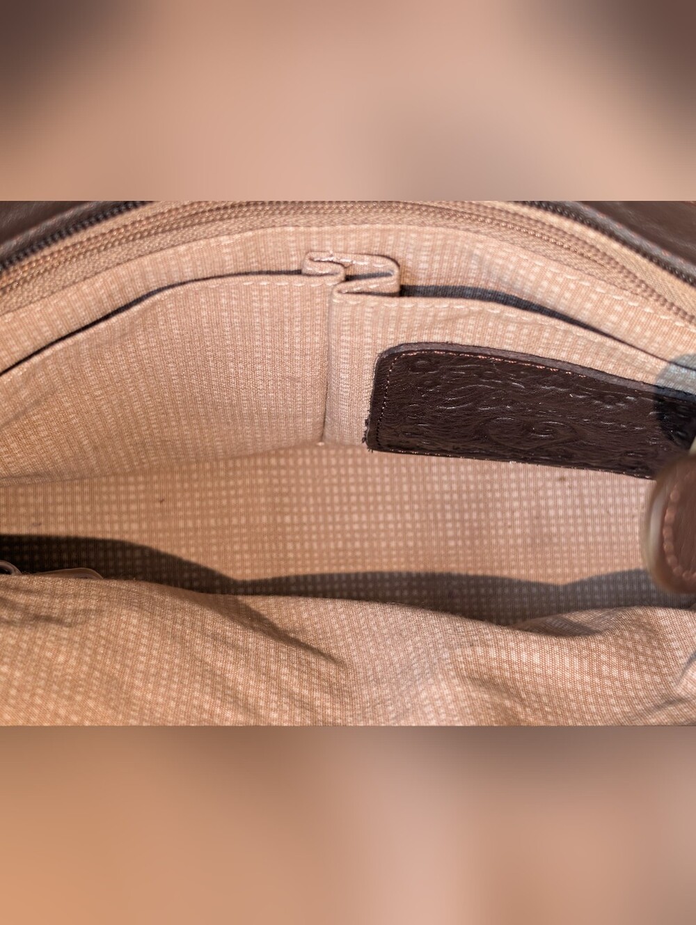 Brighton Straw Purse - Leather + Silver Accents - Elana Crossbody Woven Jute Bag - Picture 10 of 10